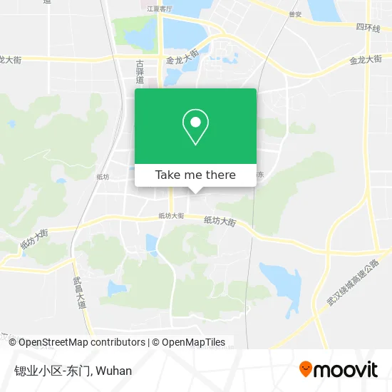 锶业小区-东门 map