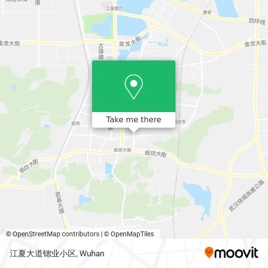 江夏大道锶业小区 map