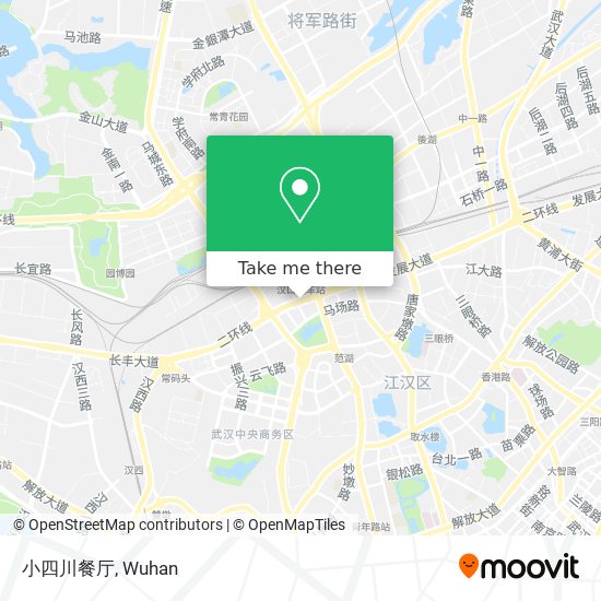 小四川餐厅 map