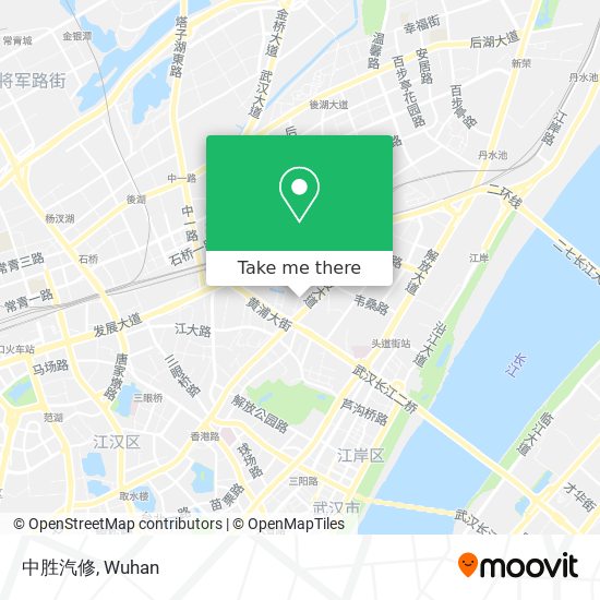 中胜汽修 map
