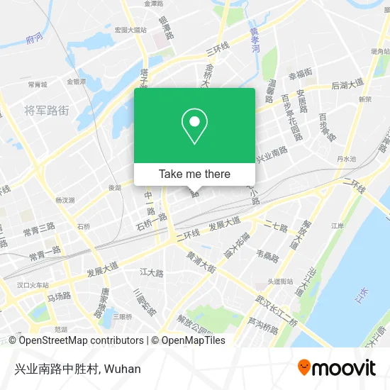兴业南路中胜村 map