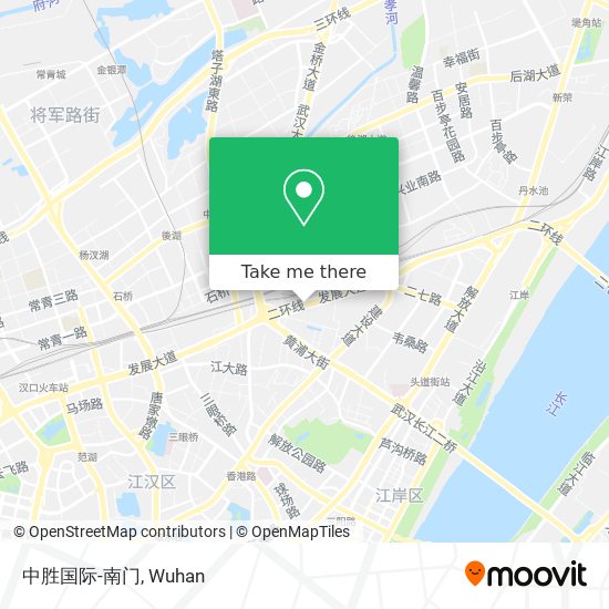 中胜国际-南门 map