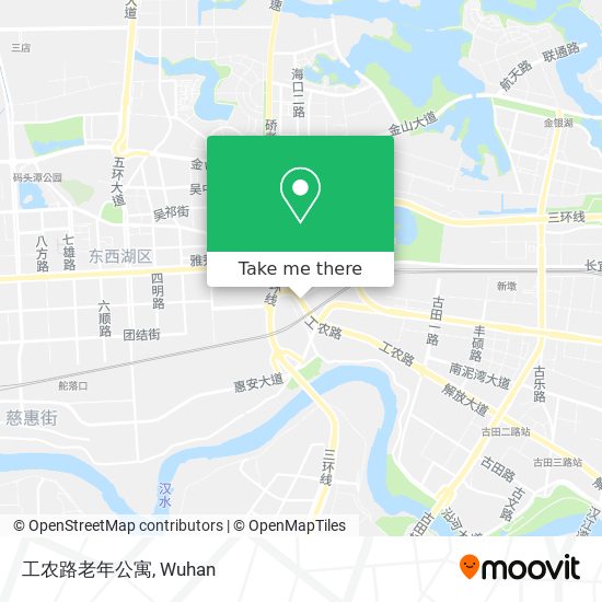 工农路老年公寓 map
