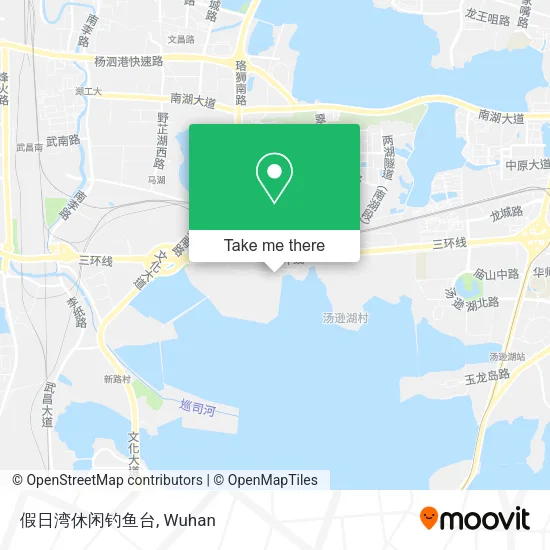 假日湾休闲钓鱼台 map