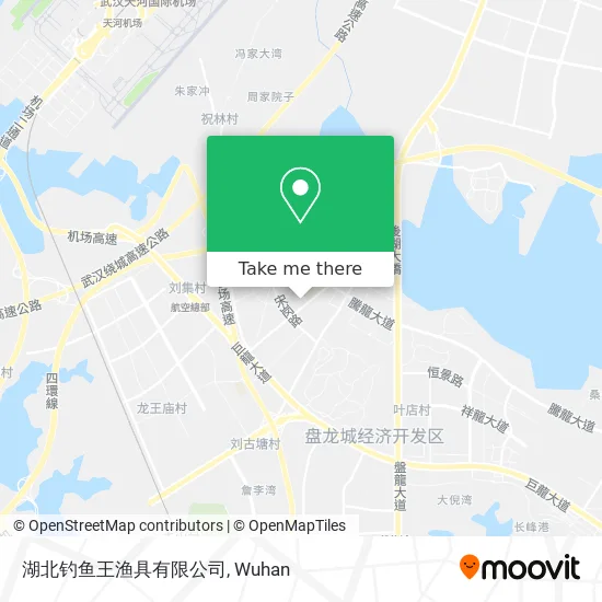 湖北钓鱼王渔具有限公司 map