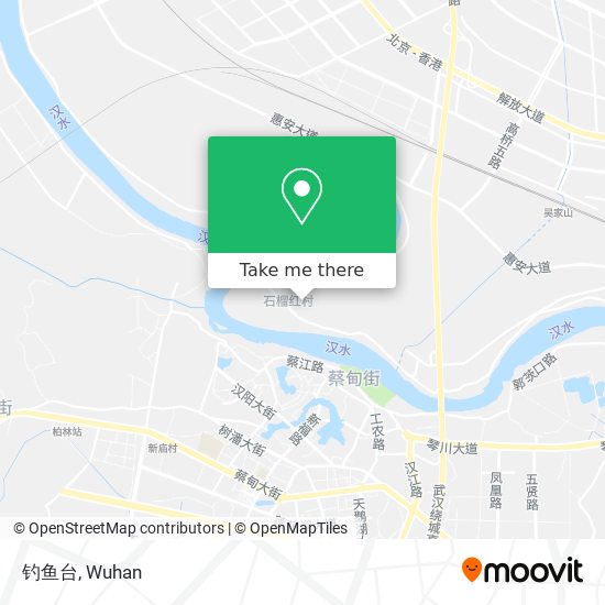 钓鱼台 map