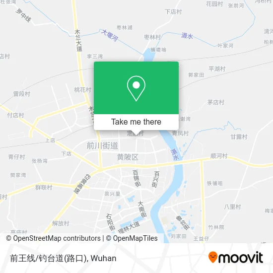 前王线/钓台道(路口) map