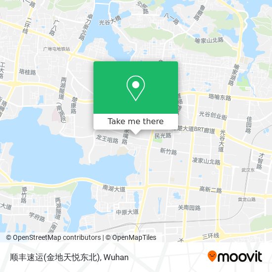 顺丰速运(金地天悦东北) map