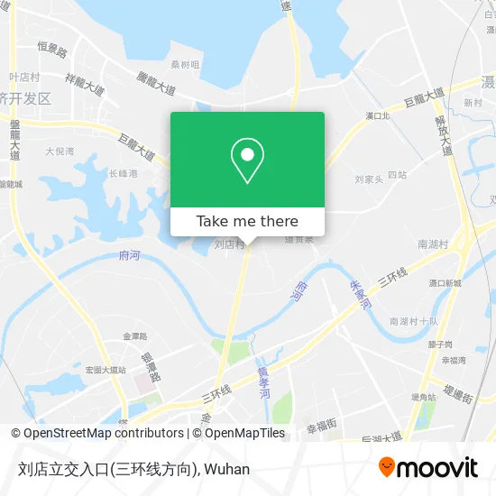 刘店立交入口(三环线方向) map