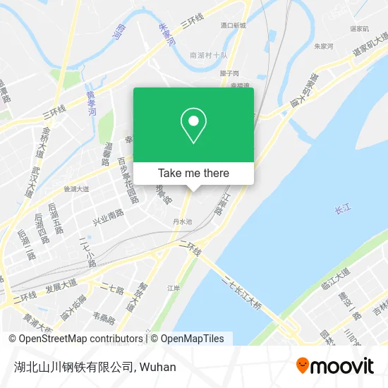 湖北山川钢铁有限公司 map