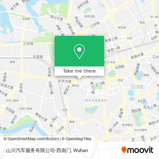 山川汽车服务有限公司-西南门 map