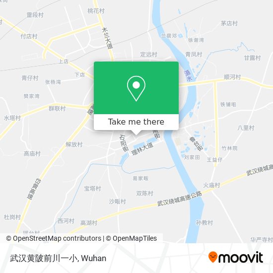 武汉黄陂前川一小 map
