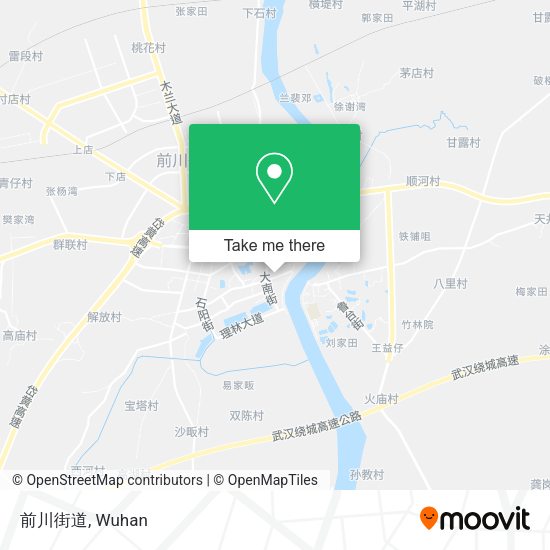 前川街道 map