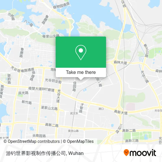 游钓世界影视制作传播公司 map