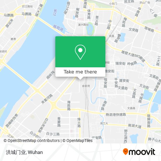 洪城门业 map
