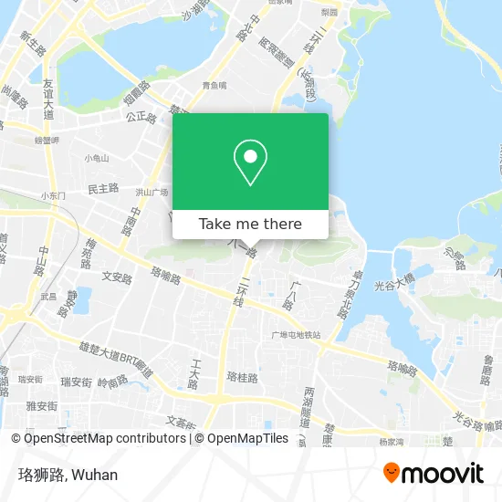 珞狮路 map