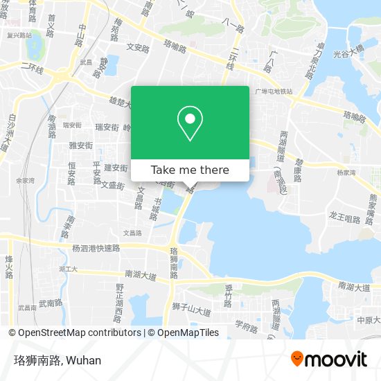 珞狮南路 map