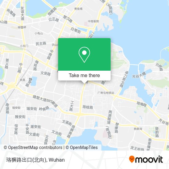 珞狮路出口(北向) map