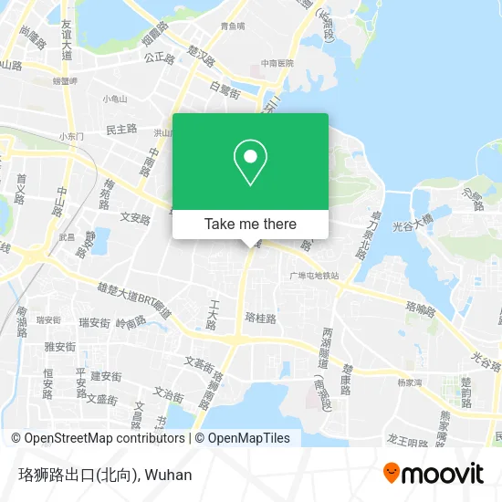 珞狮路出口(北向) map