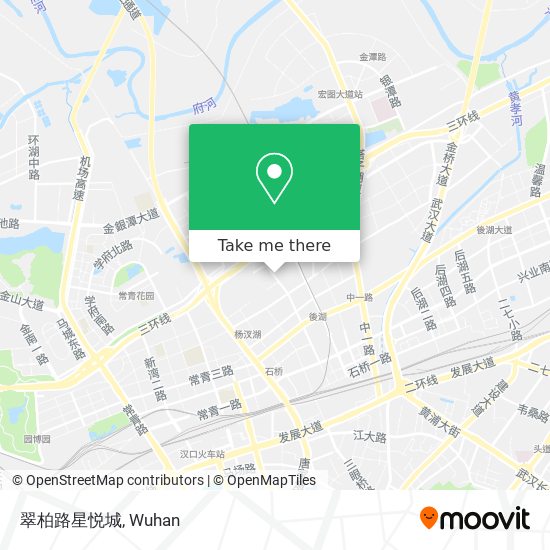 翠柏路星悦城 map