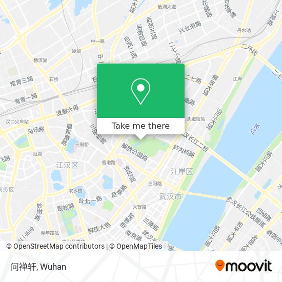 问禅轩 map