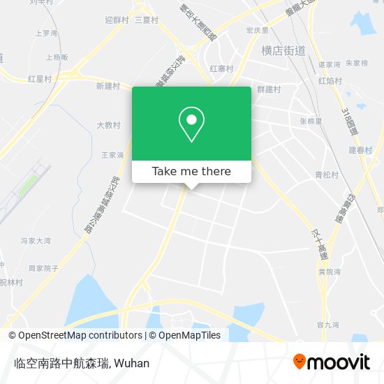 临空南路中航森瑞 map