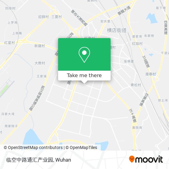 临空中路通汇产业园 map