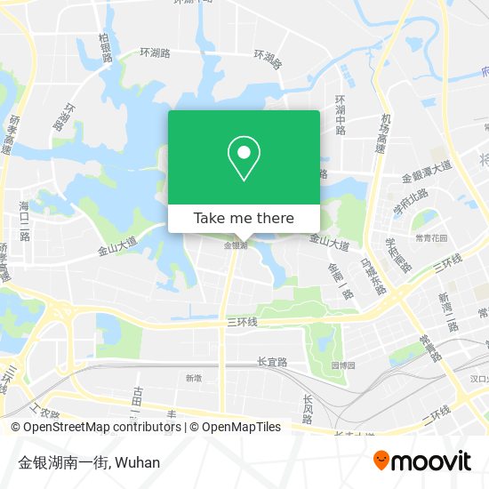 金银湖南一街 map