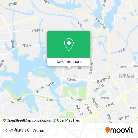 金银湖派出所 map