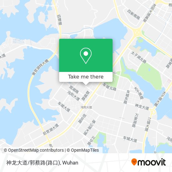 神龙大道/郭蔡路(路口) map