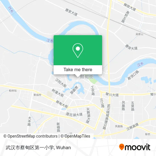 武汉市蔡甸区第一小学 map