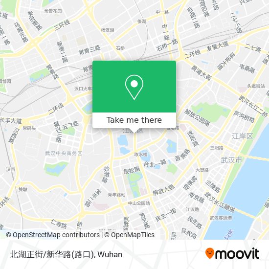 北湖正街/新华路(路口) map