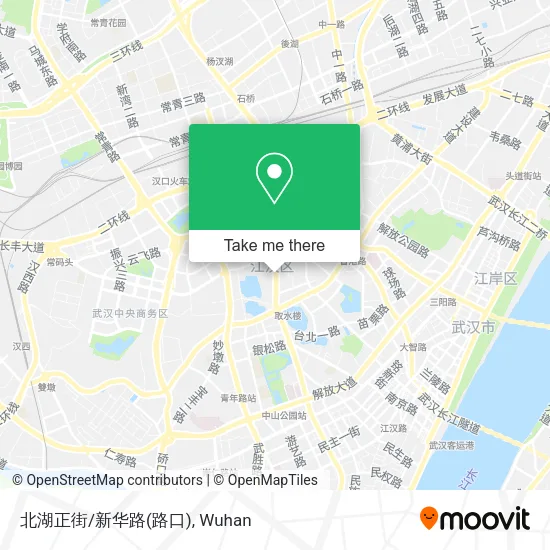 北湖正街/新华路(路口) map