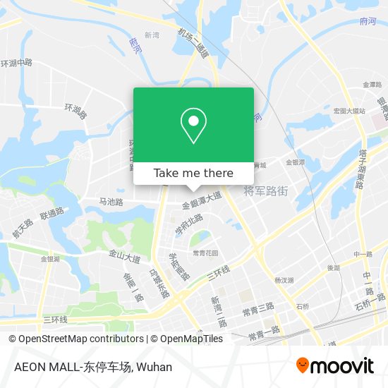 AEON MALL-东停车场 map