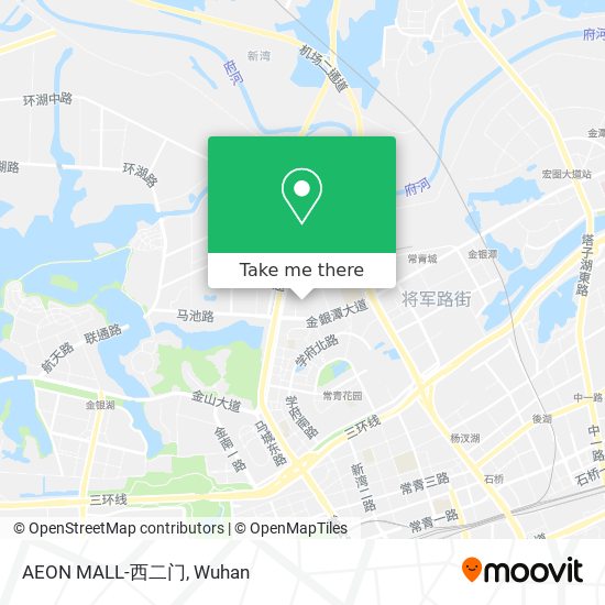 AEON MALL-西二门 map