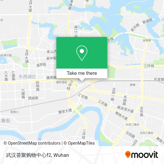 武汉荟聚购物中心f2 map