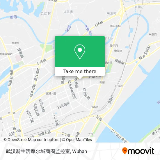 武汉新生活摩尔城商圈监控室 map