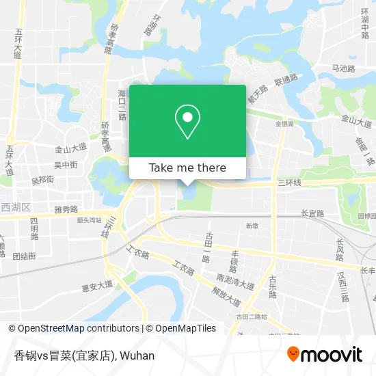 香锅vs冒菜(宜家店) map