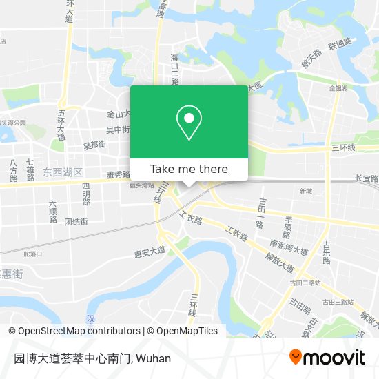 园博大道荟萃中心南门 map