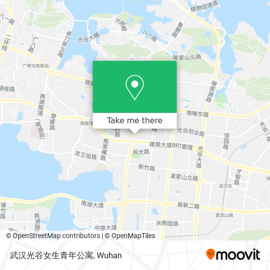 武汉光谷女生青年公寓 map