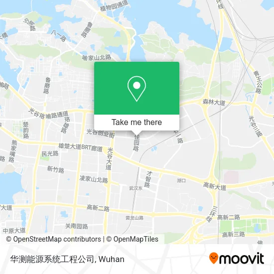 华测能源系统工程公司 map