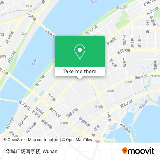 华城广场写字楼 map