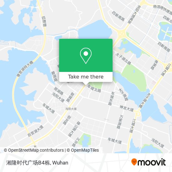 湘隆时代广场B4栋 map