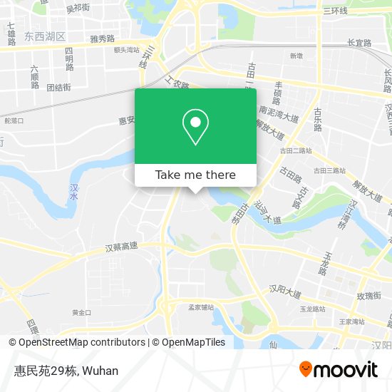 惠民苑29栋 map