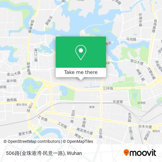 506路(金珠港湾-民意一路) map