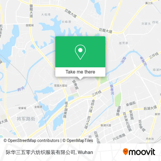 际华三五零六纺织服装有限公司 map
