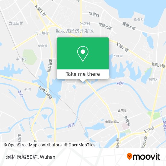 澜桥康城50栋 map