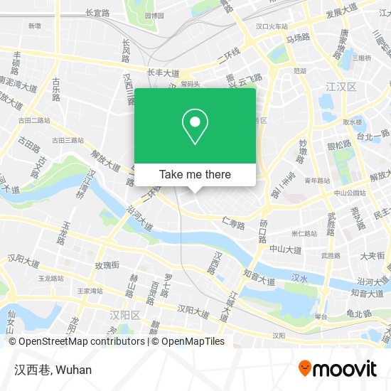 汉西巷 map