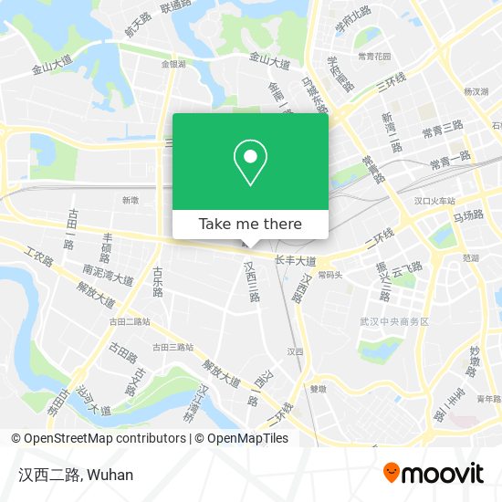 汉西二路 map