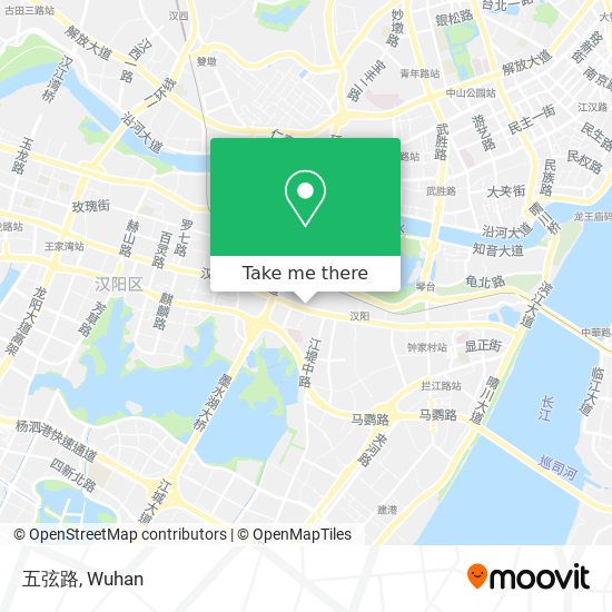 五弦路 map